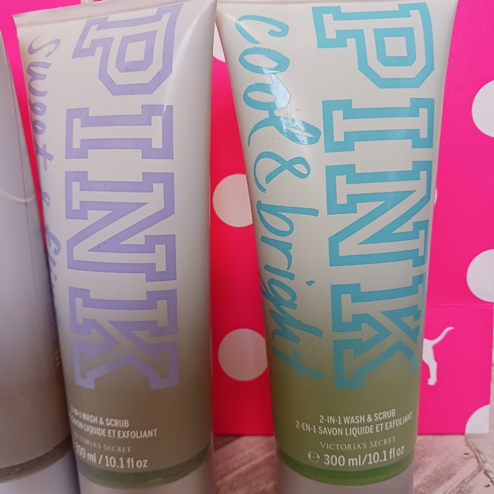 Victoria's Secret PINK 2-in-1 Wash & Scrubs - Picture 4 of 8